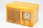Catalin FADA 5F60 Radio Yellow with Onyx - Original